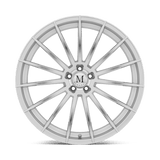 Mandrus Stirling 22x11.5 Silver Mirror Cut Machined premium Euro wheel