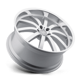 Mandrus Wilhelm 18x9.5 +53 Silver Mirror Cut premium Euro wheel