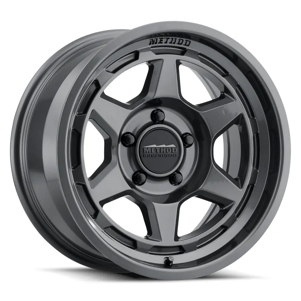 Method Race Wheels MR708 BEAD GRIP 17x8.5 0mm Gloss Titanium