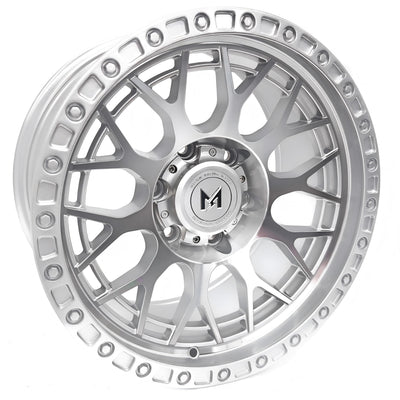 MFlow Racing MF02 Silver Machined Wheel