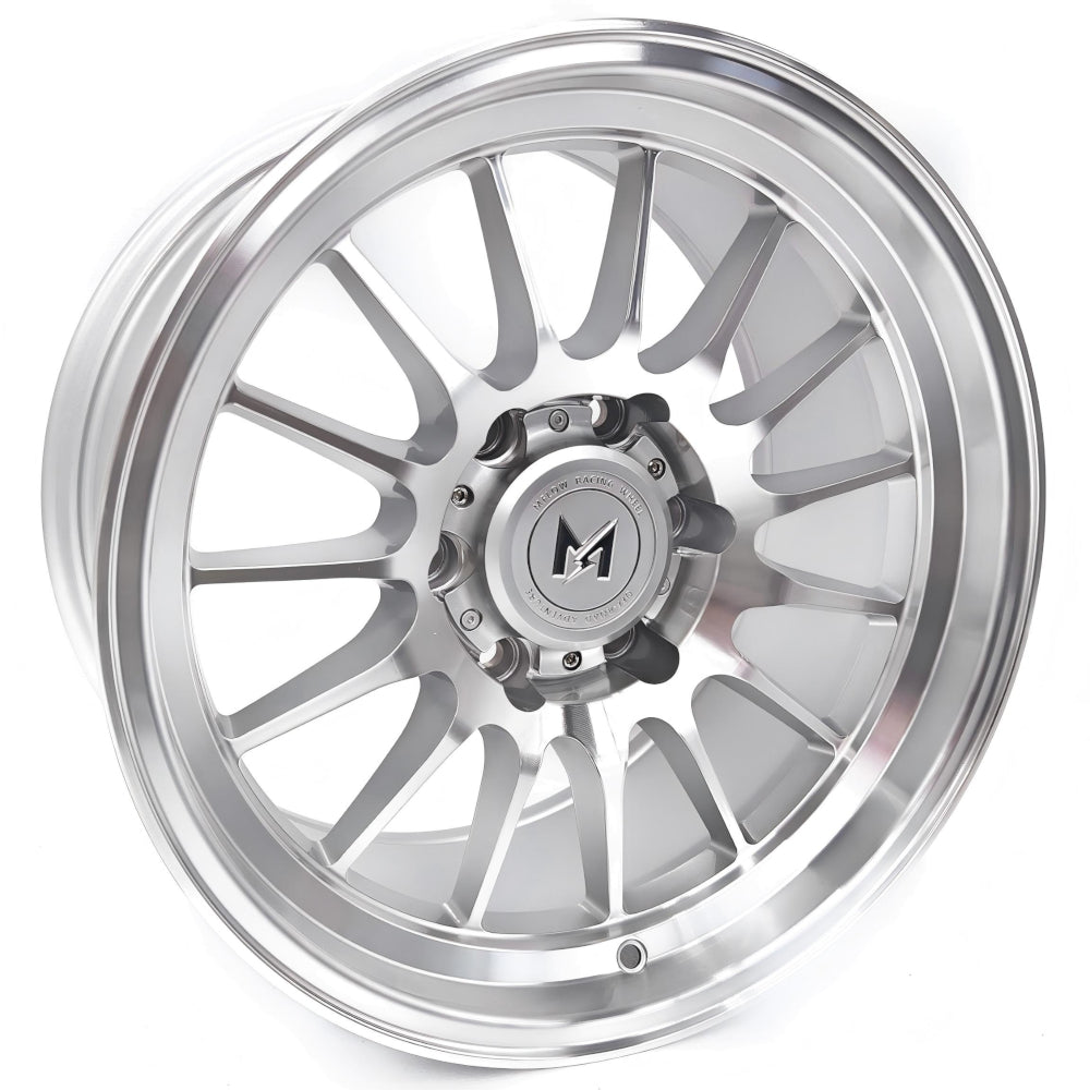 MFlow Racing MF04 Silver Machined Wheel