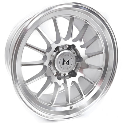 MFlow Racing MF04 Silver Machined Wheel