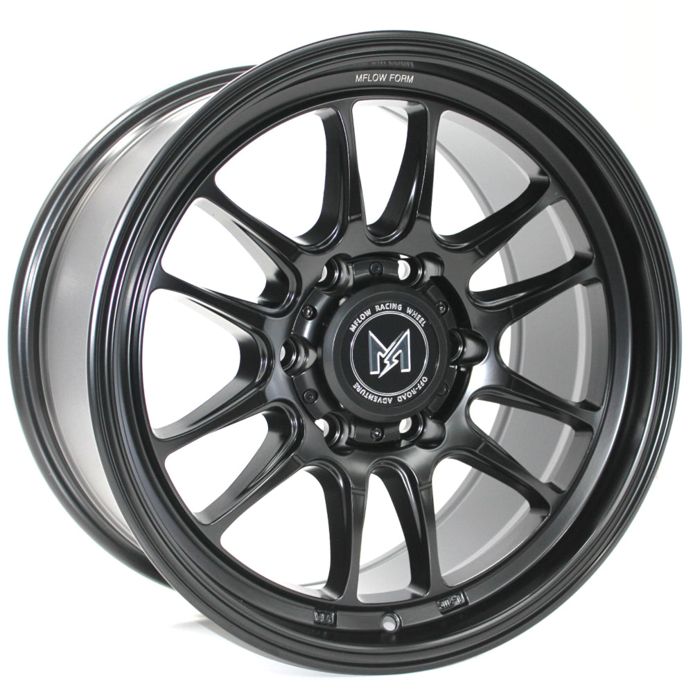 MFlow Racing MF06 Matte Black Wheel