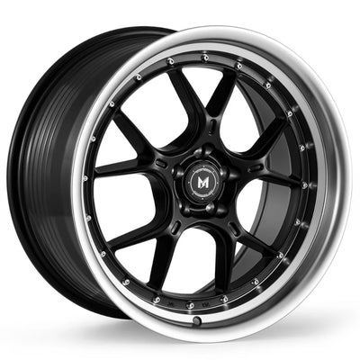 MFlow Racing MFL1 Black Machined Wheel