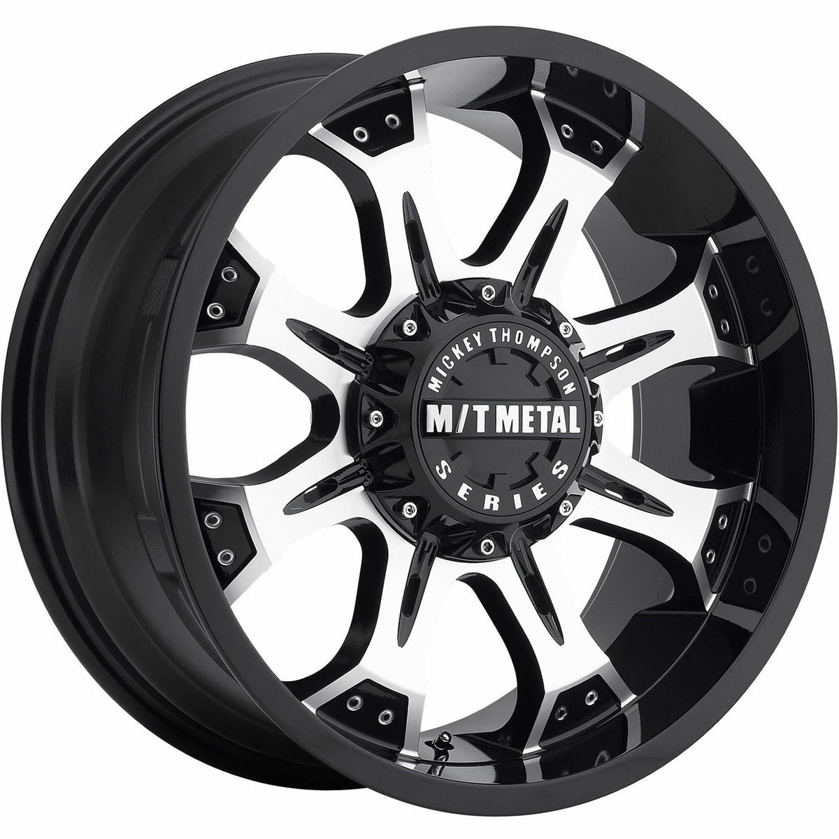 Mickey Thompson MM-164M Black Machined Wheel