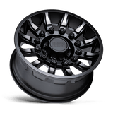 Black Rhino Hard Alloys MISSION 17x8.5 -18mm