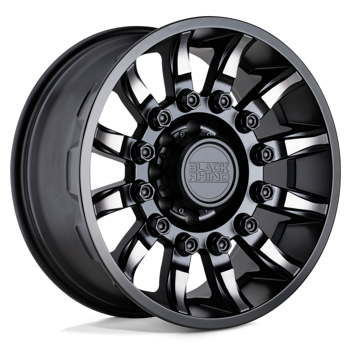 Black Rhino Mission Black wheel