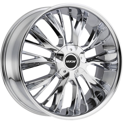 MKW M122 Chrome Wheel