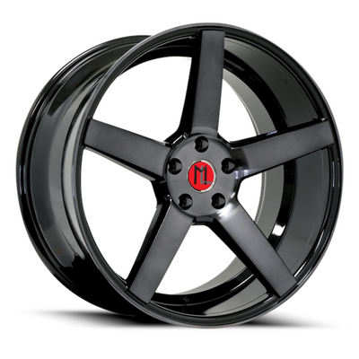 Modern Luxury ML-1 Black Machined Wheel