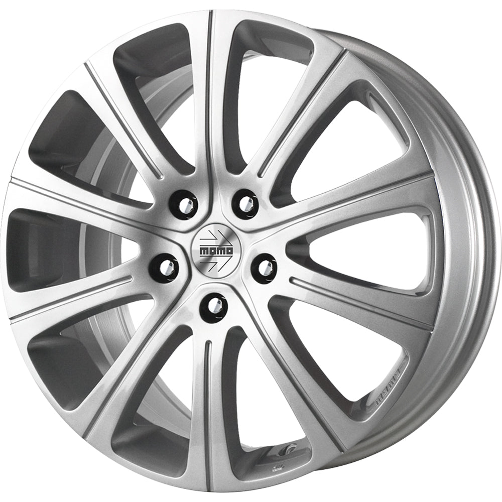 Momo Win 2 Gloss Silver Wheel
