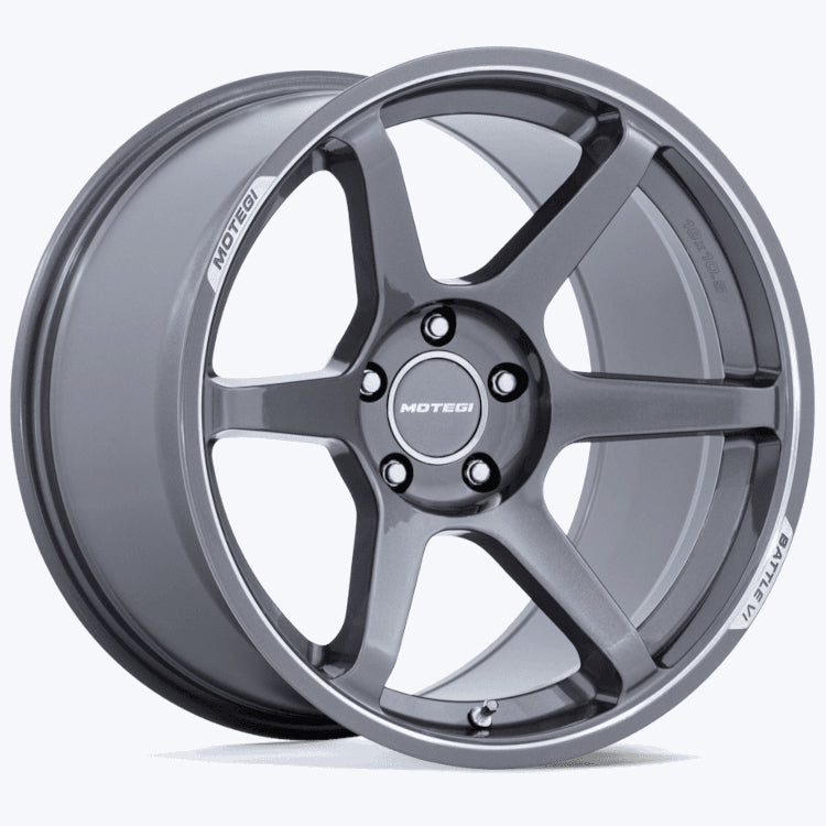 Motegi MR160 Gray Machined Wheel