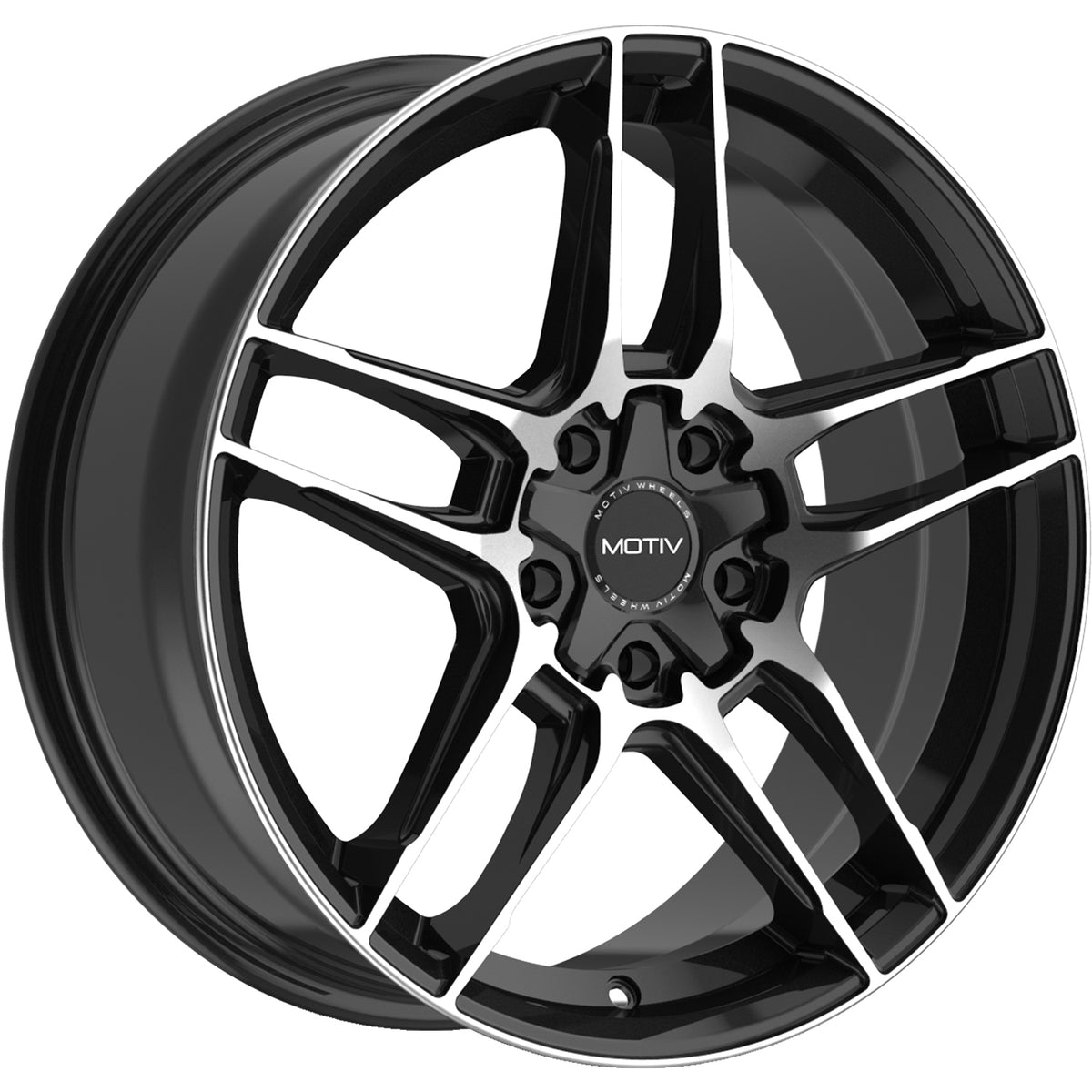 Motiv Matic Black Machined Wheel