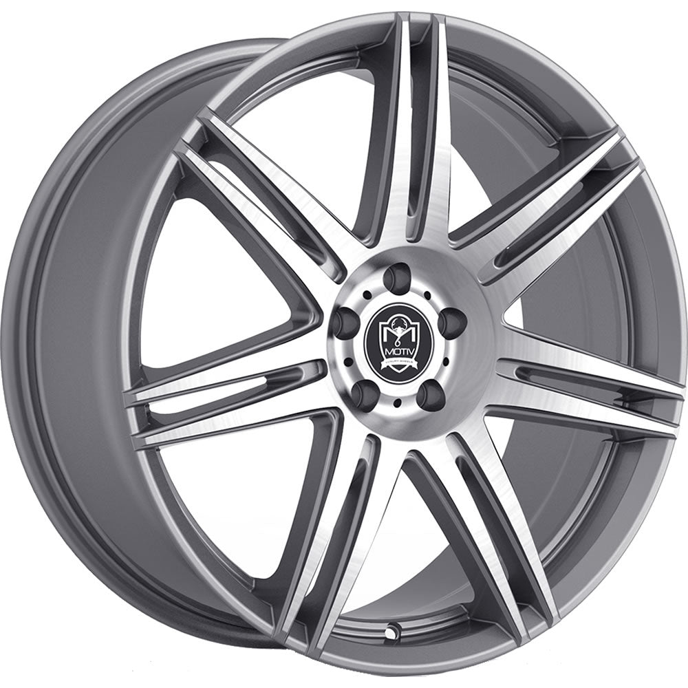 Motiv Modena Anthracite Machined Wheel