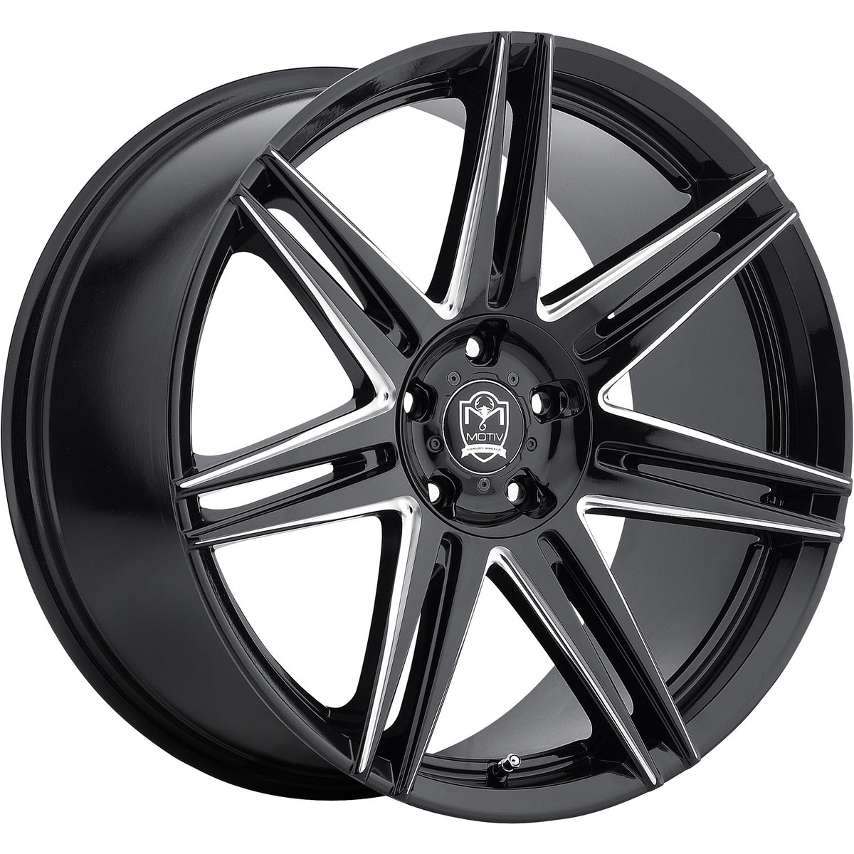 Motiv Modena Black Milled Wheel