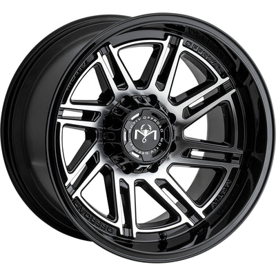 Motiv Offroad Millenium Black Machined Wheel
