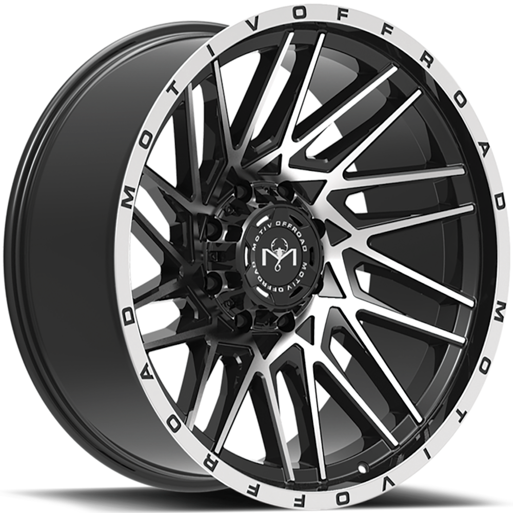 Motiv Offroad Mutant Black Machined Wheel