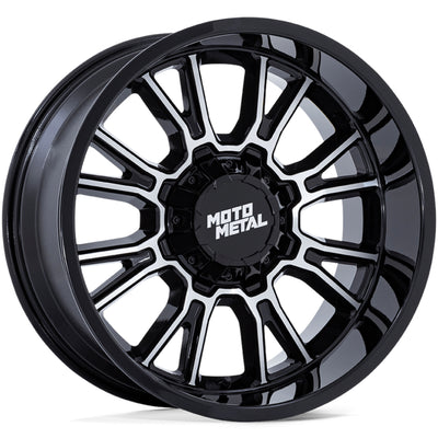 Moto Metal MO810 Black Machined Wheel