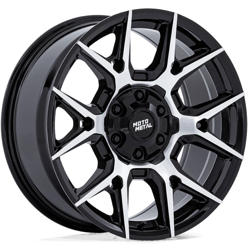 Moto Metal MO813 Black Machined Wheel