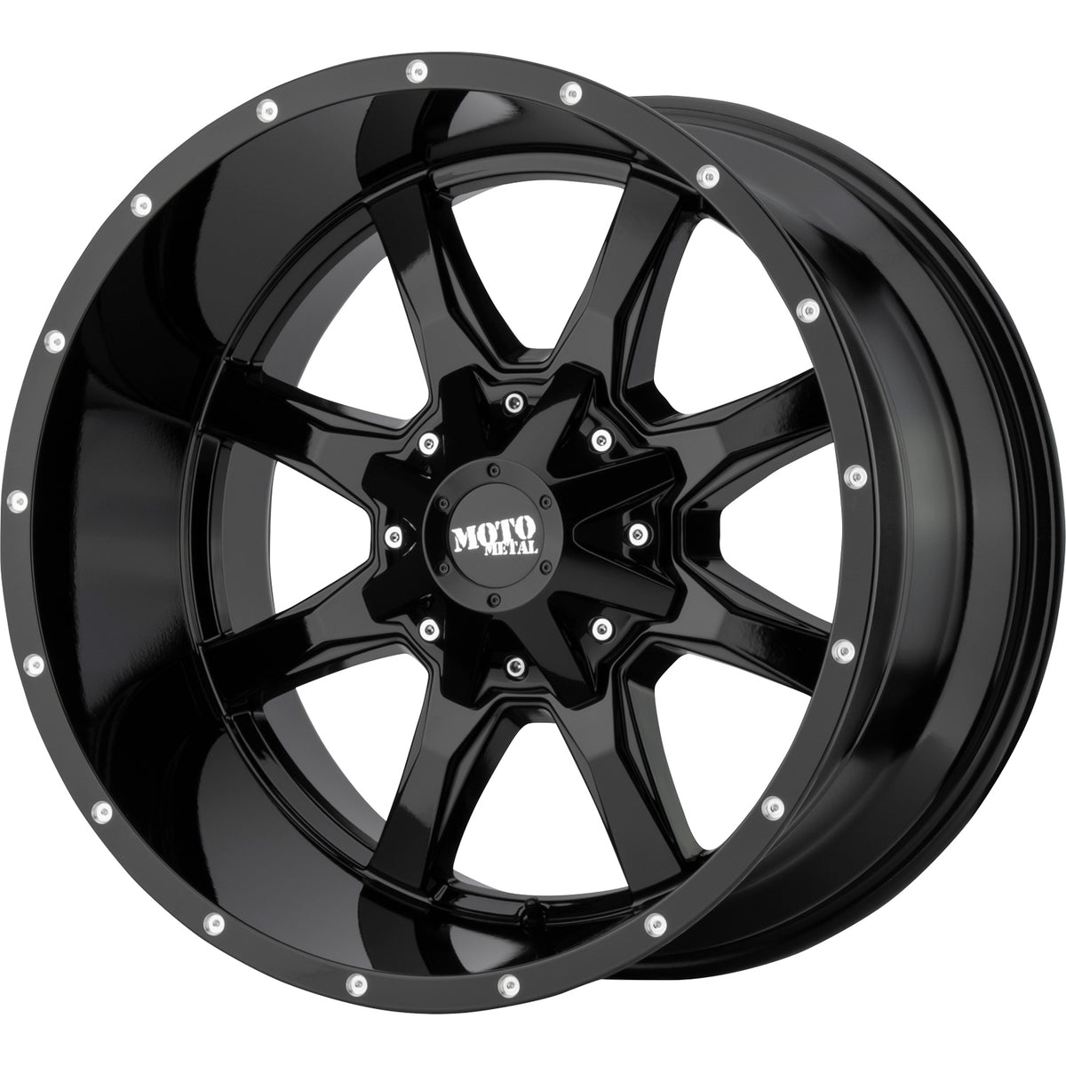 Moto Metal MO970 Black Milled Wheel
