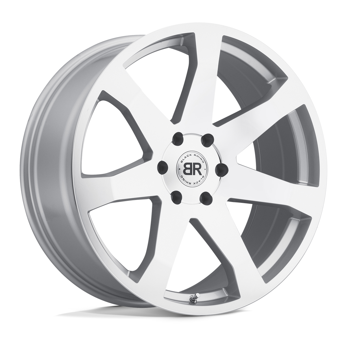 Black Rhino MOZAMBIQUE Silver wheel