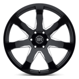 Black Rhino MOZAMBIQUE 22x9.5 +30mm Gloss Black & Milled