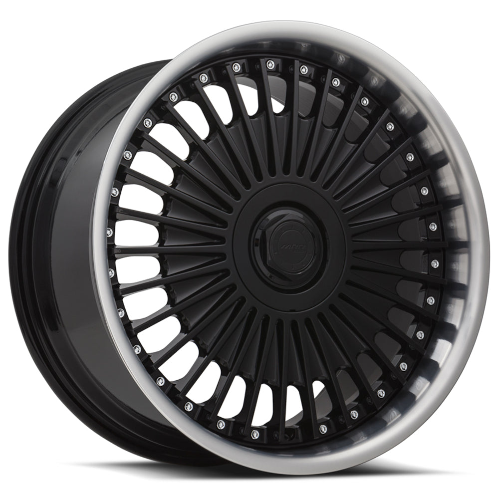 MRR VP4 Black Machined Wheel