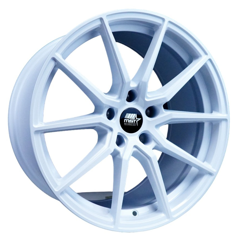 MST Flow Formed Delta White Wheel
