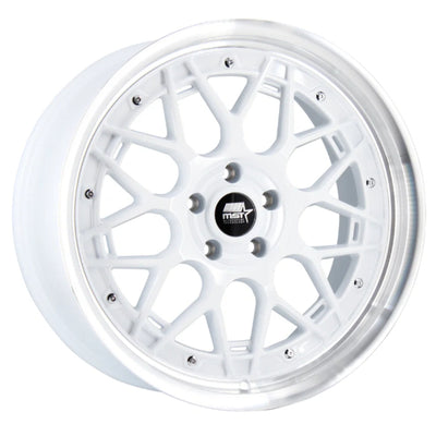 MST MT03 White Machined Wheel