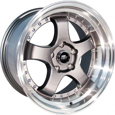MST MT07 Gunmetal Machined Wheel