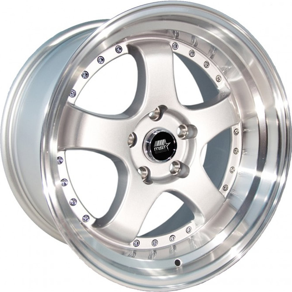MST MT07 Silver Machined Wheel
