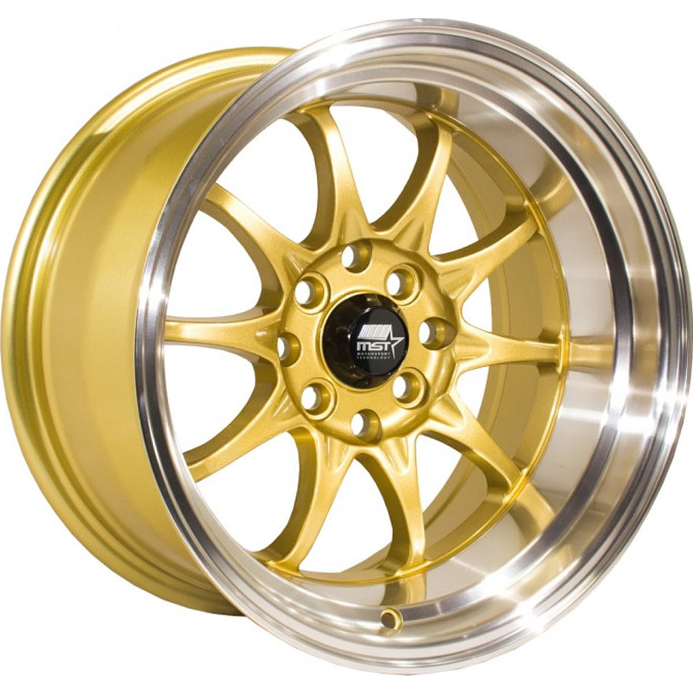 MST MT11 Gold Machined Wheel