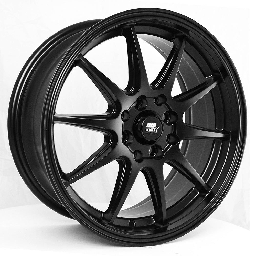 MST MT41 Matte Black Wheel