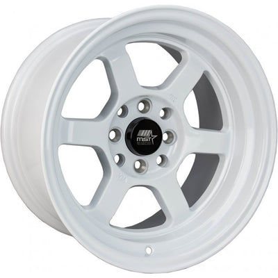 MST Time Attack Gloss White Wheel