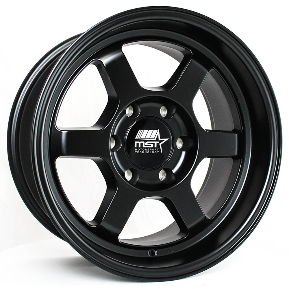 MST Time Attack Matte Black Wheel