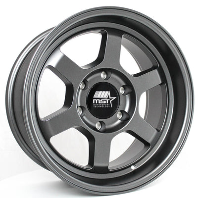 MST Time Attack Matte Gunmetal Wheel