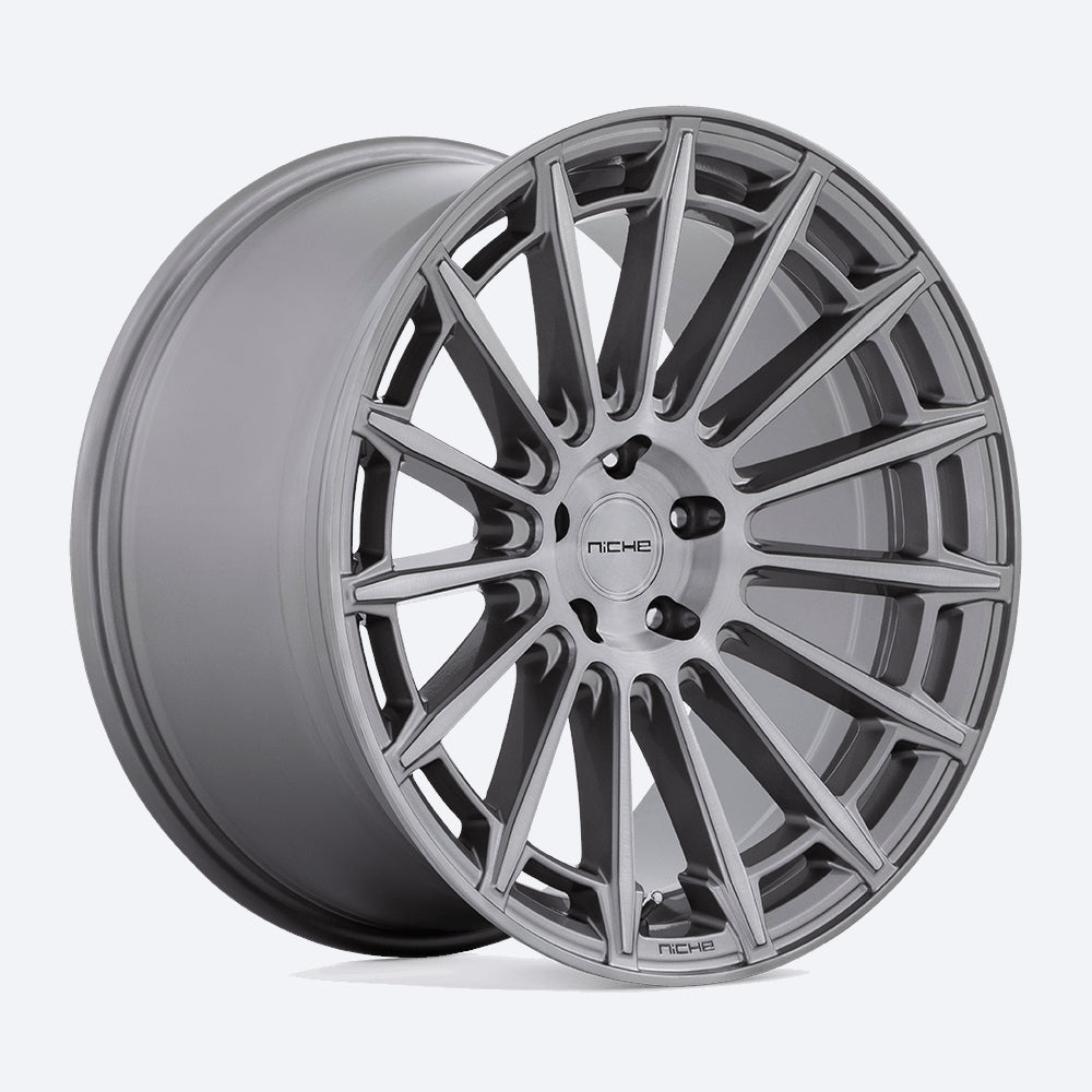 Niche Amalfi M276  20x9 +35mm Platinum Gray