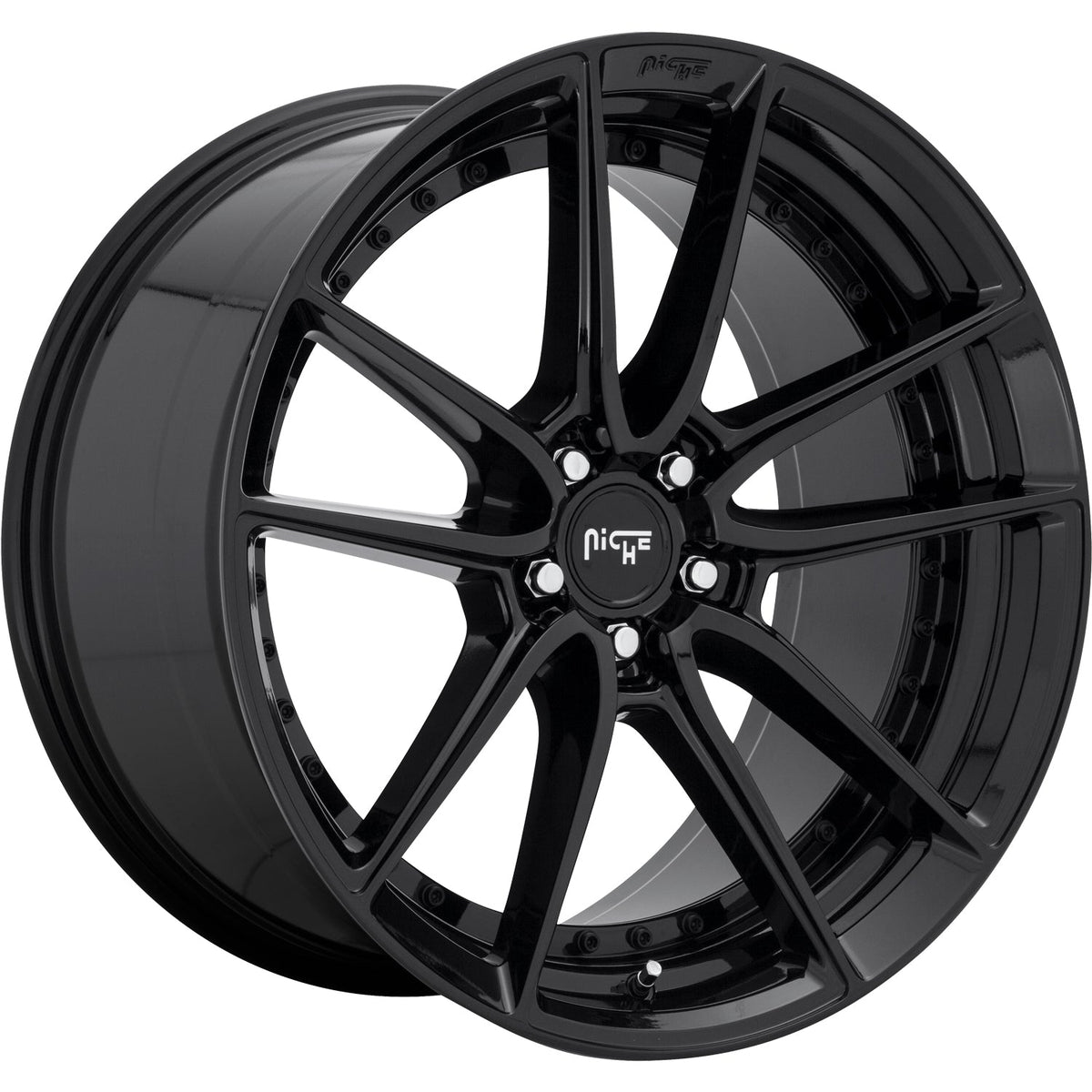 Niche DFS M223 18x8 +40mm Gloss Black