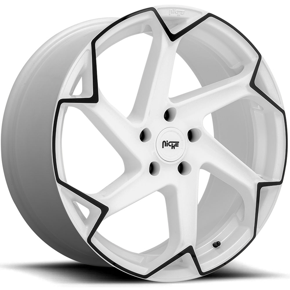 Niche Flash White Wheel