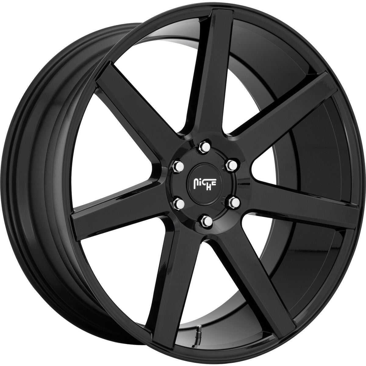 Niche Future Gloss Black Wheel