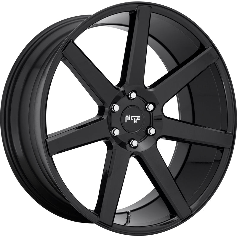 Niche Future Gloss Black Wheel