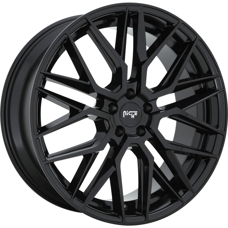 Niche Gamma Gloss Black Wheel