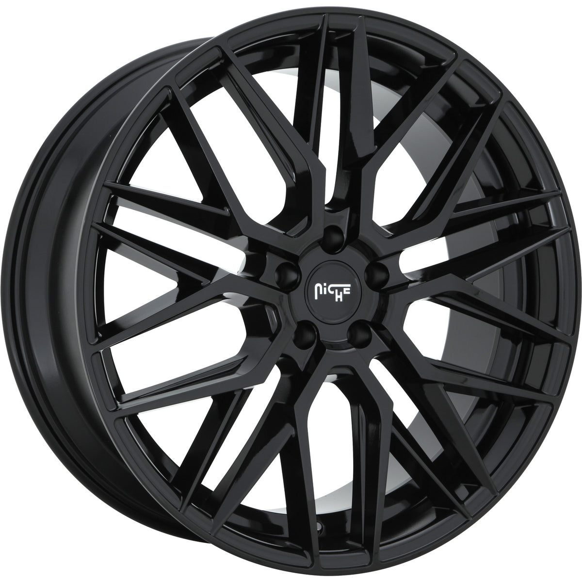 Niche Gamma Gloss Black Wheel