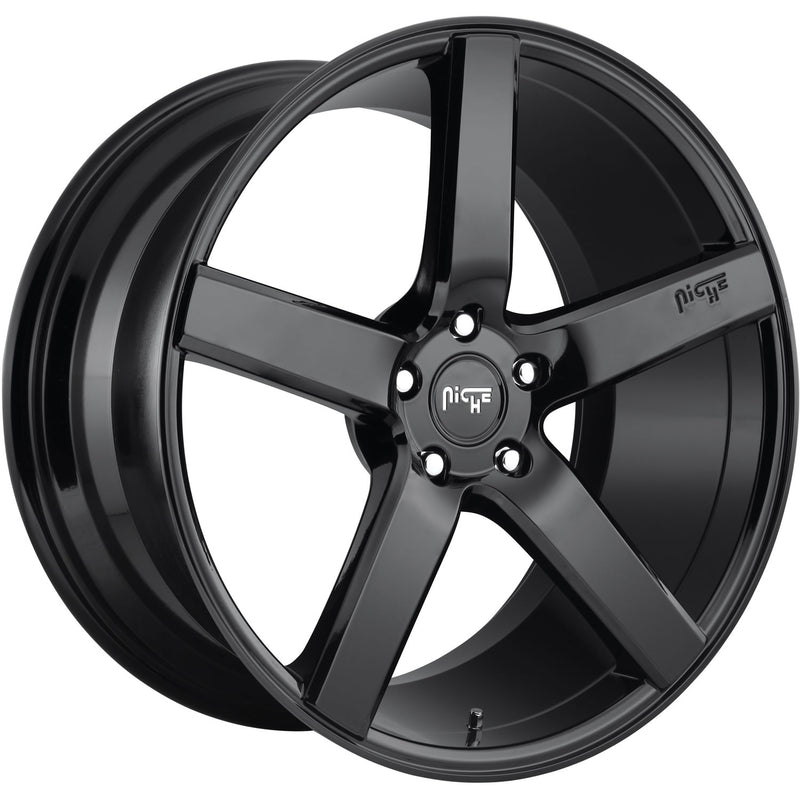 Niche Milan Gloss Black Wheel