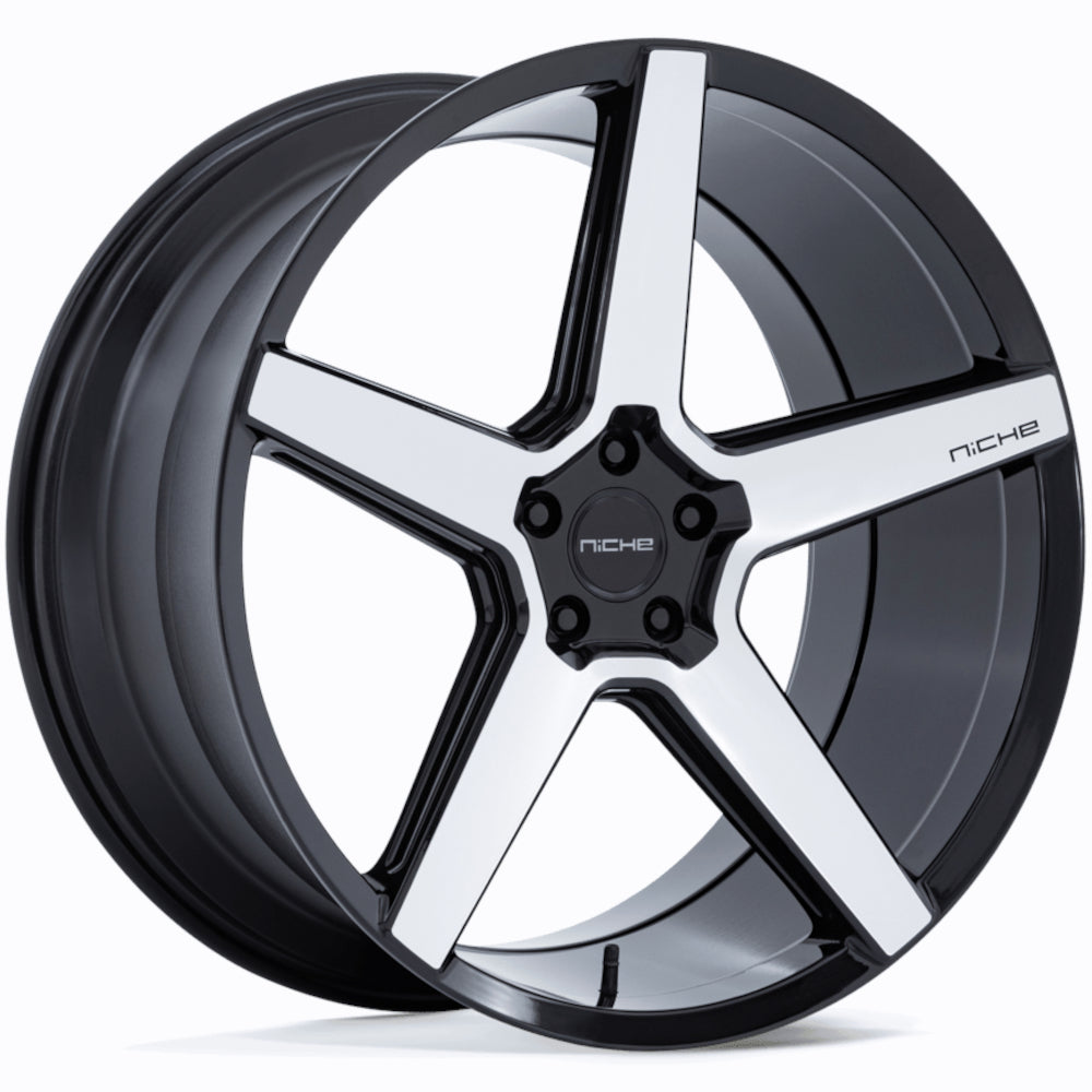 Niche Modena Black Machined Wheel