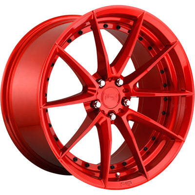 Niche Sector Gloss Red Wheel