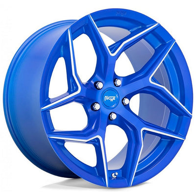 Niche Torsion Blue Milled Wheel