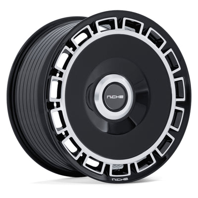 Niche Venice Black Machined Wheel