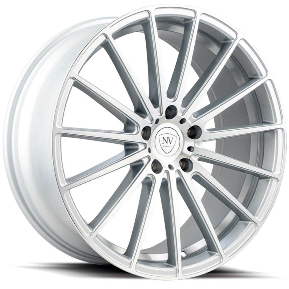 NV Wheels NVXV Silver Machined Wheel