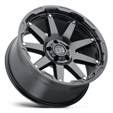Black Rhino Hard Alloys OCEANO 20x9.5 +12 Gloss Gun Black with Stainless Bolts