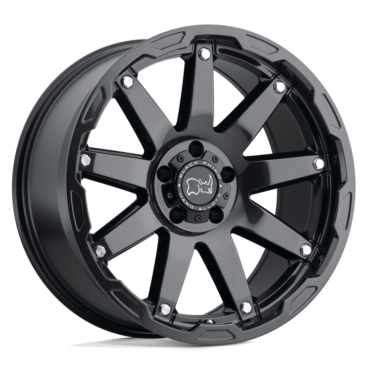 Black Rhino Hard Alloys OCEANO Black wheel
